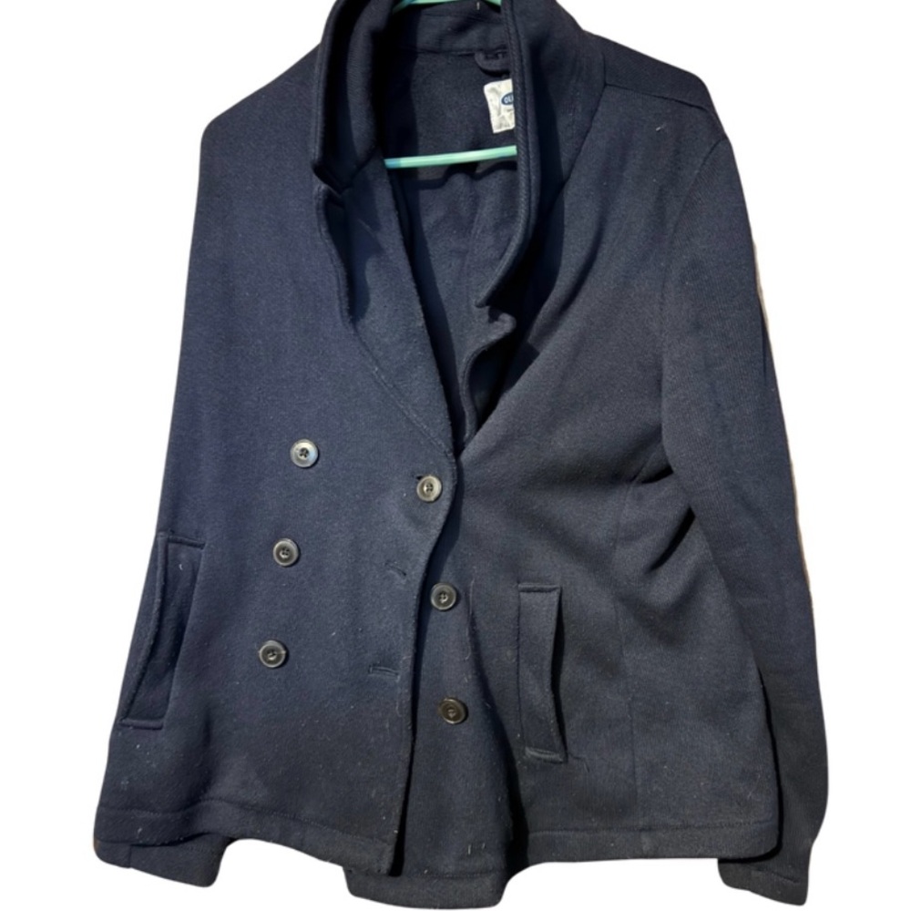 Stylish Black Double-Breasted Jacket